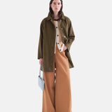 Compañía Fantástica - 63C-11108 - Pantalones vaqueros 100% algodón color camel - Mujer