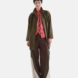 Compañía Fantástica - 63C-40001 - Camisa 100% algodón con estampado de cuadros - Mujer