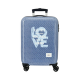 Pepe Jeans – Noni 6821722 – Maleta de cabina (55x38x20 cm) de 34 litros con 4 ruedas dobles