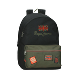 Pepe Jeans – Ponder 68923D1 – Mochila adaptable a carro con conector para auriculares (31 cm x 44 cm x 17,5 cm)