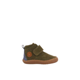 Gioseppo – Wirt 73547-P_Kaki – Botines barefoot de piel con plantilla extraíble – Unisex niños