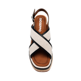 Gioseppo - Belligan 74265-P_Negro - Sandalias con cuña de 6,5 cm. y plantilla acolchada - Mujer