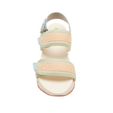 Gioseppo - Cranmoor 74955-P_Azul - Sandalias deportivas de piel con plantilla anatómica y cuña de 3,8 cm. - Mujer