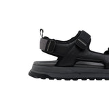 Gioseppo – Harwinton 75018-P-Negro – Sandalias californianas con plantilla acolchada - Hombre