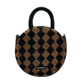 Gioseppo - Pittson 75499-P_Negro - Bolso de rafia con asa de mano y bandolera de quita y pon