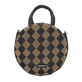 Gioseppo - Pittson 75499-P_Negro - Bolso de rafia con asa de mano y bandolera de quita y pon
