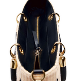 Gioseppo - Veazie 75520-P_Negro - Bolso tote de rafia