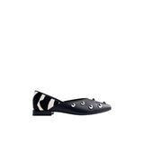 Gioseppo – Braham 76113-P_Negro – Bailarinas de piel con tachas con plantilla acolchada - Mujer