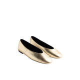 Gioseppo – Hendrum 76887-P_Oro – Bailarinas de piel con brillo con plantilla acolchada - Mujer