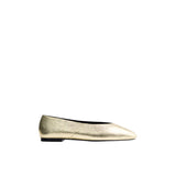 Gioseppo – Hendrum 76887-P_Oro – Bailarinas de piel con brillo con plantilla acolchada - Mujer