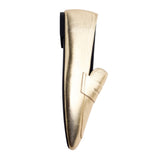 Gioseppo – Basset 76888-P_Oro – Mocasines de piel con brillo con planta acolchada - Mujer