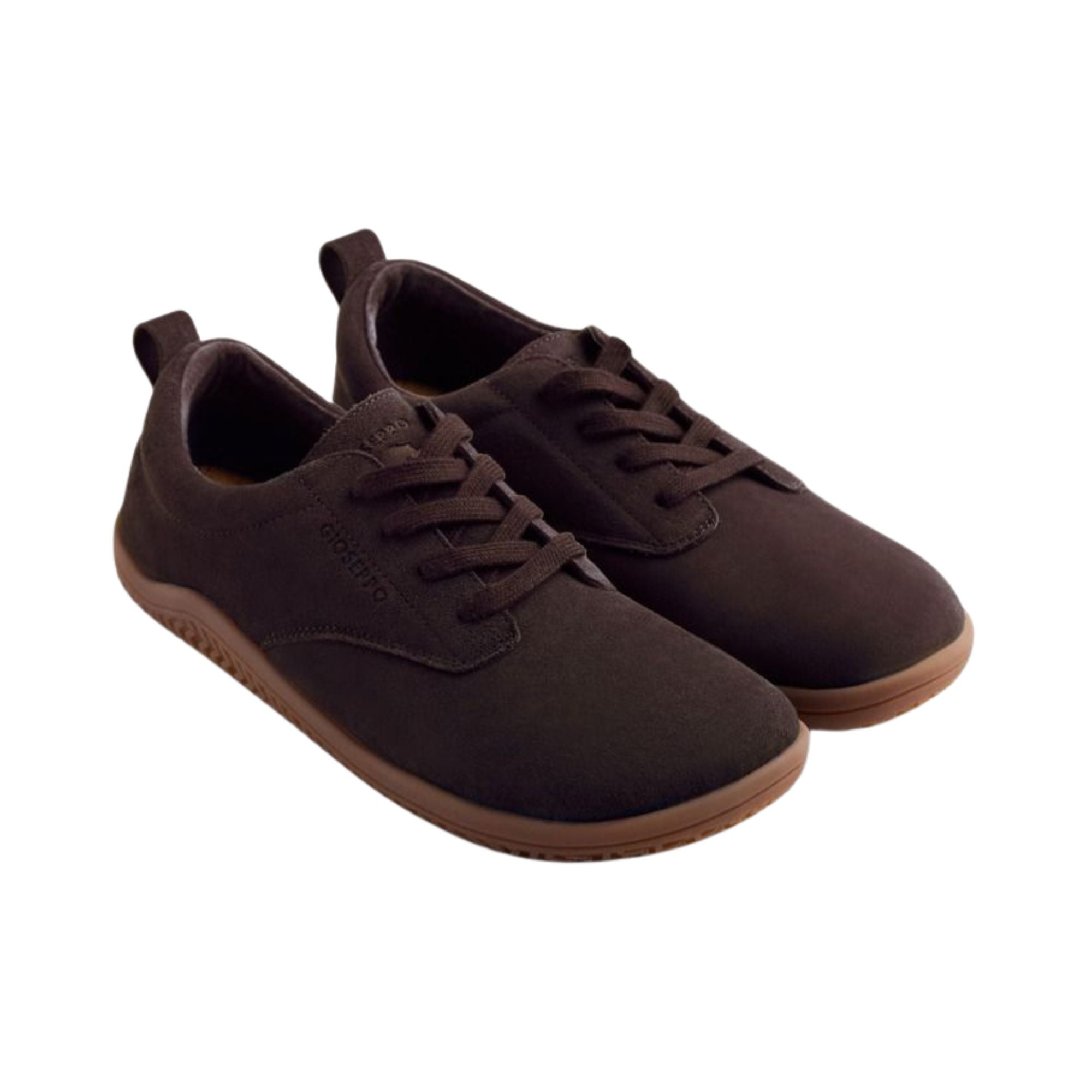Zapatillas marrones Gioseppo Tunduru unisex de piel serraje Konestilochic