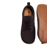 Gioseppo – Tunduru 77037-P_Marron – Zapatillas Barefoot de piel de serraje – Unisex adultos