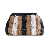 Gioseppo – Matunda 78138-P-Negro – Bolso bandolera tricolor con cuerpo trenzado