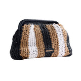 Gioseppo – Matunda 78138-P-Negro – Bolso bandolera tricolor con cuerpo trenzado