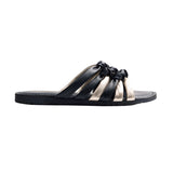 Gioseppo – Calbayog 78222-P-Negro – Sandalias negras planas de piel - Mujer