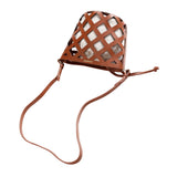Gioseppo – Tukuyu 78266-P-Cuero – Bolso marrón tipo jaula