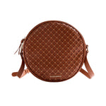 Bolso redondo trenzado marrón Gioseppo – Modelo Wascott Konestilochic