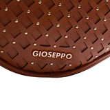 Gioseppo – Wascott 78267-P-Cuero – Bolso marrón redondo con exterior trenzado