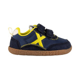 Munich - Baby Koda 28 8028028 - Sneakers azul marino barefoot con cierre de velcro - Unisex niños