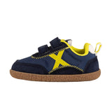 Munich - Baby Koda 28 8028028 - Sneakers azul marino barefoot con cierre de velcro - Unisex niños