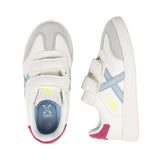 Munich – Mini Barru VCO 15 8032015 – Sneakers blancas con velcro – Unisex niños pequeños