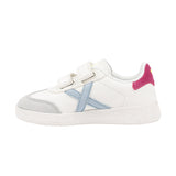 Munich – Mini Barru VCO 15 8032015 – Sneakers blancas con velcro – Unisex niños pequeños