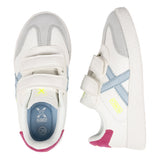 Munich – Mini Barru VCO 15 8032015 – Sneakers blancas con velcro – Unisex niños pequeños