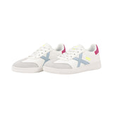 Munich – Mini Barru 15 8034015 – Sneakers blancas de piel con puntera de serraje – Unisex niños