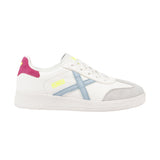 Munich – Mini Barru 15 8034015 – Sneakers blancas de piel con puntera de serraje – Unisex niños