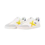 Munich – Mini Barru 16 8034016 – Sneakers blancas de piel con puntera de serraje – Unisex niños