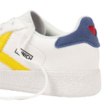 Munich – Mini Barru 16 8034016 – Sneakers blancas de piel con puntera de serraje – Unisex niños