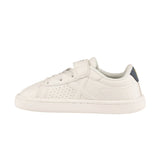 Munich – Mini Open VCO 02 8844002 – Sneakers blancas con detalles en azul y cierre de velcro – Unisex niños