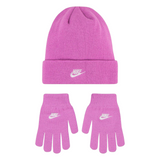 Nike – Club 9A2961_AFN – Conjunto de gorro y guantes – Unisex niños