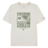 Converse – Static Background 9CH444-W2Y – Camiseta de manga corta de corte regular – Unisex niños
