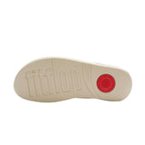 FitFlop – Fino A2D-675 – Sandalias de piel color platino con entresuela Microwobbleboard™ - Mujer