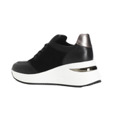 Cafè Noir C1DN1006_N001 – Zapatillas slip-on de running con elástico y pedrería - Mujer