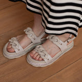 C1GF9001_W059-Sandalias de fraile Cafè Noir para mujer