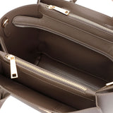 CafèNoir - C3MA0701_N006 - Bolso gris saffiano con maxi charm