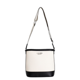 CafèNoir - C3YD0804_N001 - Bolso de lona con perfiles en contraste