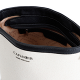 CafèNoir - C3YD0804_N001 - Bolso de lona con perfiles en contraste