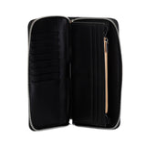 C4AB0617_N001-Billetera negra con cremallera Cafè Noir de mujer