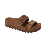 Reef – Cushion Vista CJ8724 – Sandalias color chocolate con plataforma con amortiguación - Mujer