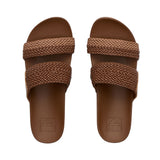 Reef – Cushion Vista CJ8724 – Sandalias color chocolate con plataforma con amortiguación - Mujer