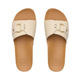 Reef – Vista Sadie CJ9443 – Sandalias beige de cuero vegano - Mujer
