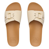 Reef – Vista Sadie CJ9443 – Sandalias beige de cuero vegano - Mujer