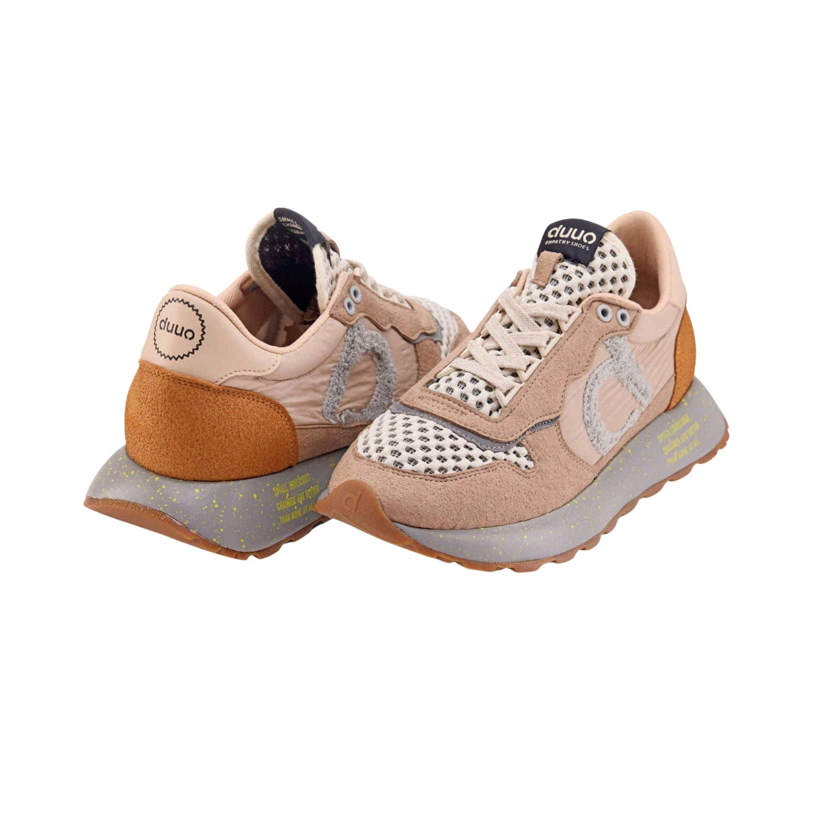 Zapatillas Duuo ocre y tierra para mujer – Slow 30 Konestilochic