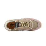 Duuo - Slow Flat Drumin 36 D131036 - Sneakers retro de suela ancha con acabado jaspeado - Mujer