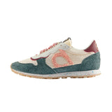 Duuo - Slow Flat Drumin 37 D131037 - Sneakers retro de suela ancha con acabado jaspeado - Mujer