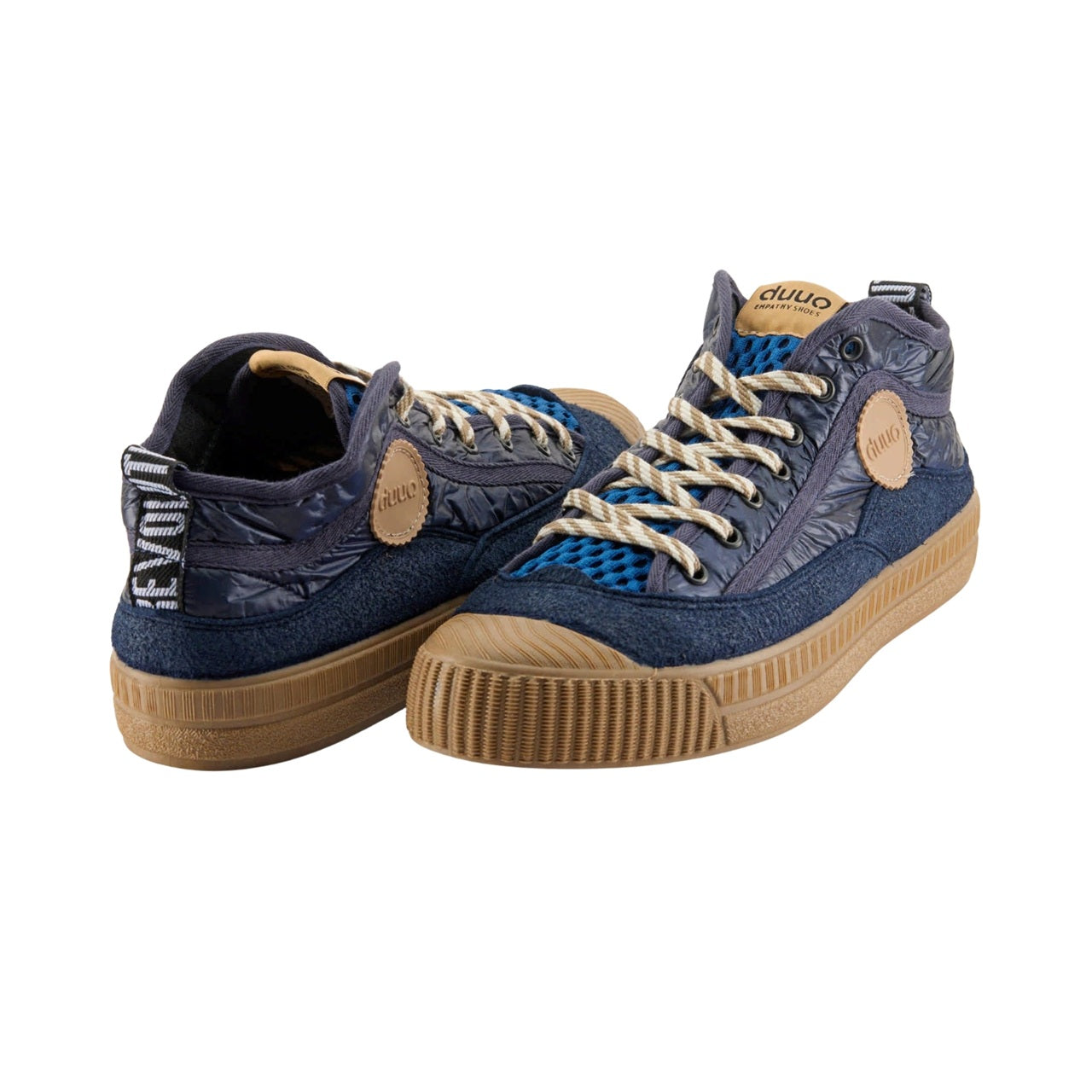 Botas altas azules nylon mujer Duuo | Konestilochic